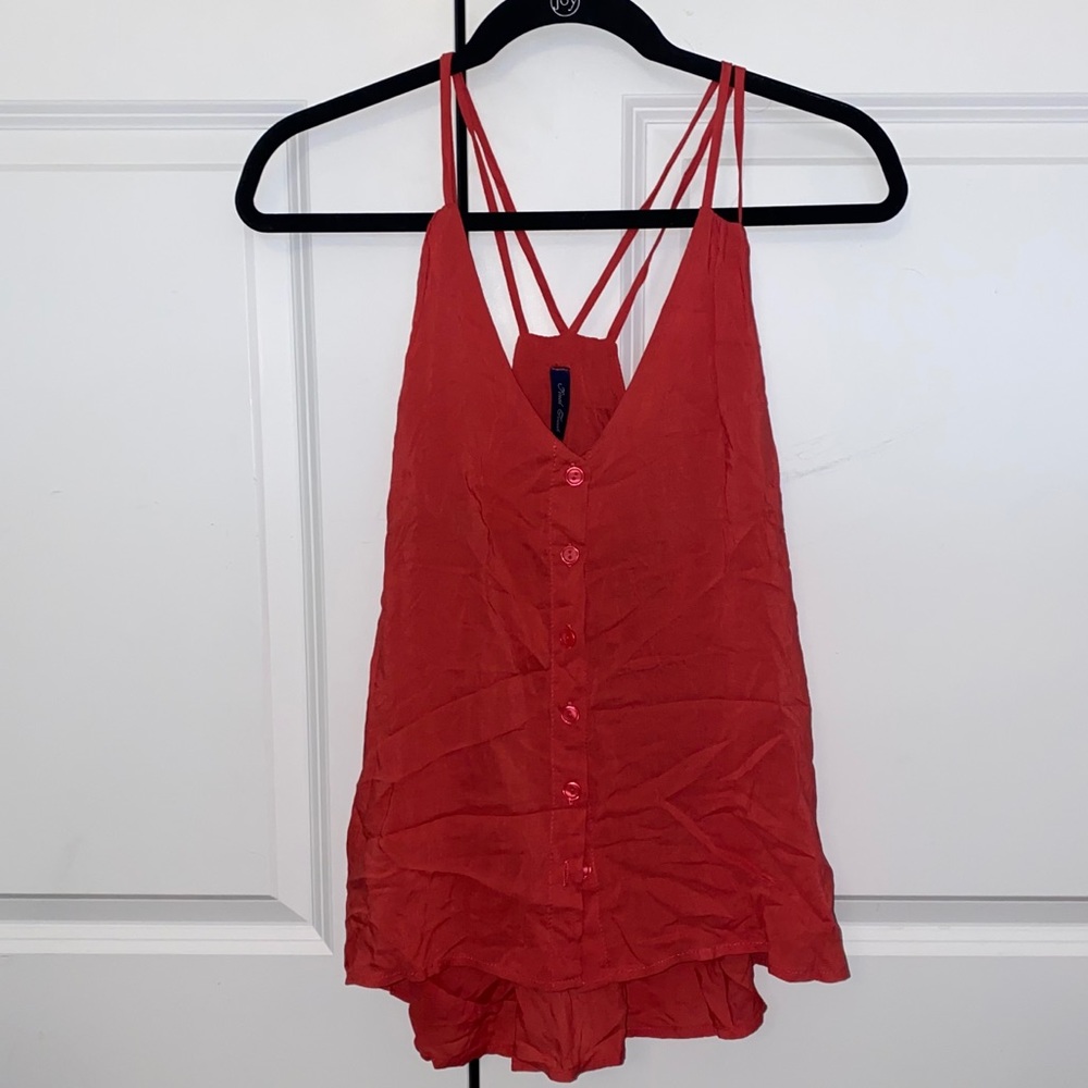NWOT Final Touch Racer Back Tank - S